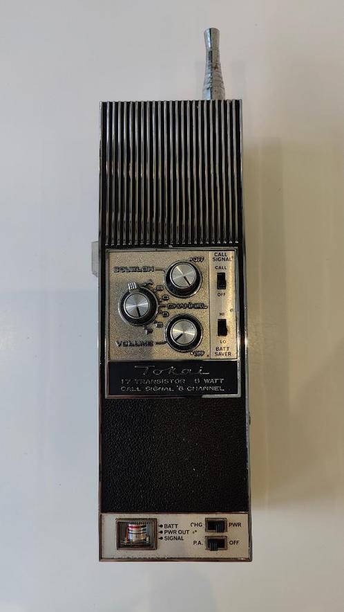 Emetteur CB Tokai TC-606, objet de collection (défectueu, Télécoms, Émetteurs & Récepteurs, Ne fonctionne pas, Émetteur et Récepteur