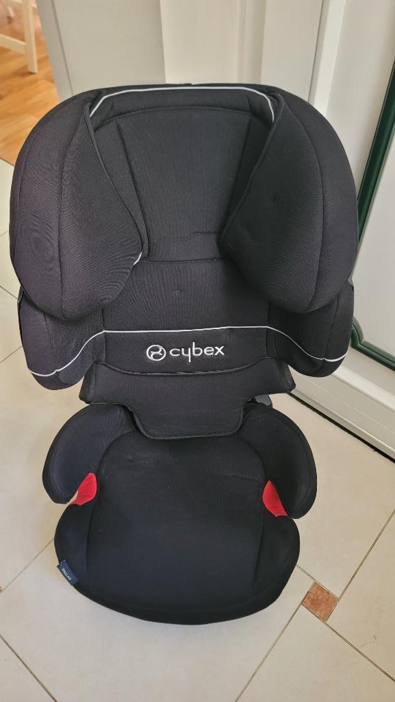 Cybex Pallas-Fix autostoeltje - groep 1/2/3 - zwart, Kinderen en Baby's, Autostoeltjes, Zo goed als nieuw, Overige merken, 9 t/m 18 kg
