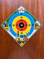 Blikken speelgoed Darts bord met Indianen, Antiek en Kunst, Ophalen of Verzenden