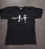 T-shirt - banksy - M -> 3€, Kleding | Heren, T-shirts, Ophalen, Maat 48/50 (M), Zwart, Banksy