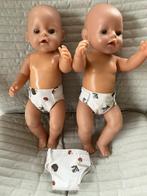 391. Babyborn : setje nieuwe herbruikbare pampertjes, Ophalen of Verzenden, Nieuw, Babypop
