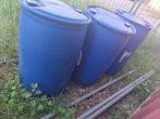 blauwe tonnen, Tuin en Terras, 150 liter of meer, Ophalen, Gebruikt, Kunststof