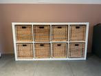 Kallax kast (mandjes inclusief) - IKEA, Huis en Inrichting, Ophalen, Gebruikt, 150 tot 200 cm, Minder dan 100 cm