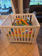 Kinderbox + matras + speeltjes . Thuis op te halen., Kinderen en Baby's, Ophalen, Gebruikt, Rechthoekig, In hoogte verstelbaar