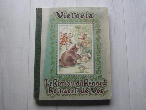 Chocolat Victoria - Le Roman du Renard - 1935, Boeken, Prentenboeken en Plaatjesalbums, Gelezen, Plaatjesalbum, Ophalen of Verzenden
