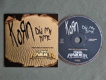Korn – Did My Time / One (CD single, Metallica) beschikbaar voor biedingen