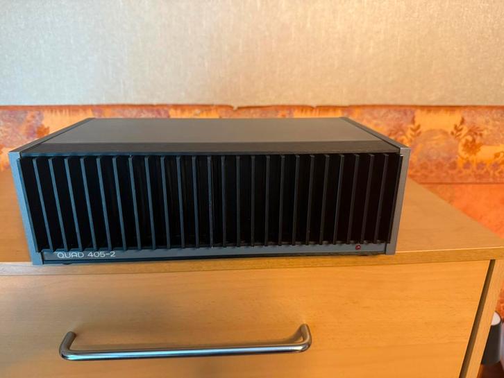 Quad 405-2, Audio, Tv en Foto, Versterkers en Ontvangers, Zo goed als nieuw, Stereo, 120 watt of meer, Ophalen of Verzenden