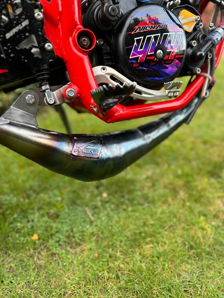 Most onderlangse 50/70 voorbocht te koop, Fietsen en Brommers, Brommeronderdelen | Algemeen, Zo goed als nieuw, Uitlaat, Ophalen