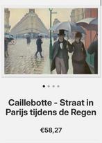 Caillebotte - Straat in Parijs Tijdens de Regen, Ophalen of Verzenden, Zo goed als nieuw