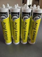 6 Silicones acryl professionnel 310ml - NOUVEAU, Bricolage & Construction, Isolation & Étanchéité, Enlèvement ou Envoi, Neuf