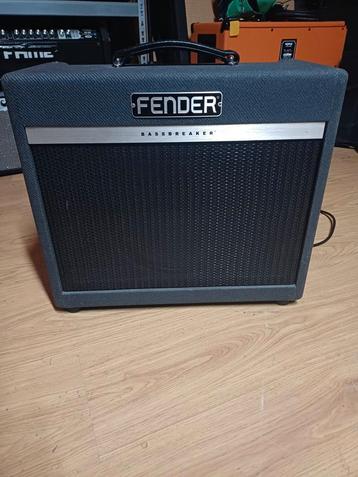 Fender bassbreaker 15w guitar amp all tube disponible aux enchères