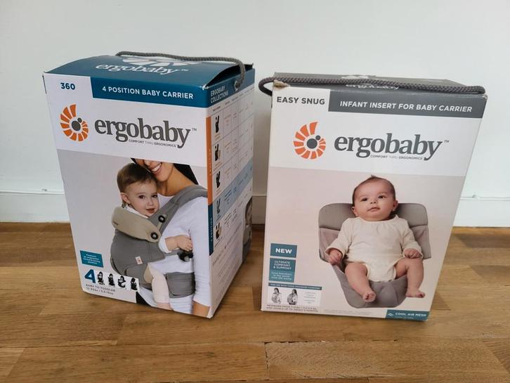 Draagzak 360 van Ergobaby met verkleiner., Kinderen en Baby's, Babydragers en Draagdoeken, Gebruikt, Draagzak, Ophalen