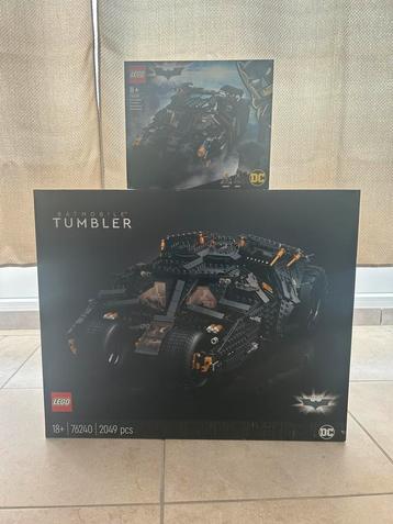 Lego Batmobile Tumbler 76240 en 76239 beschikbaar voor biedingen