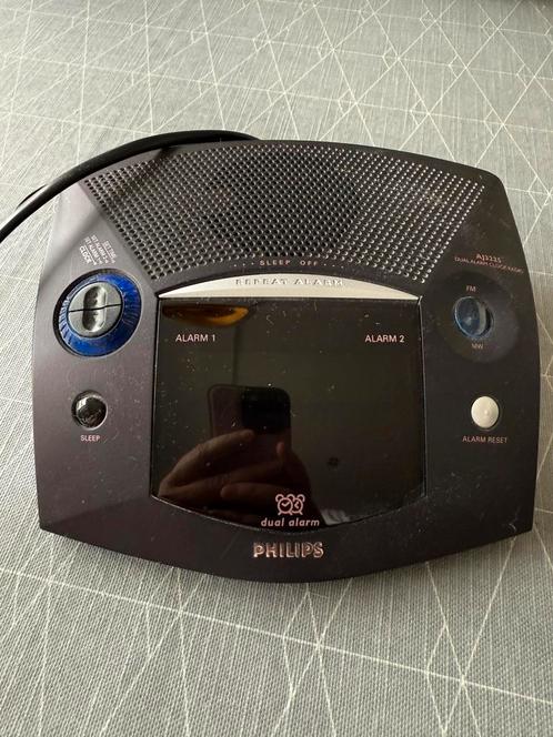Wekkerradio. Philips. Dual alarm, Elektronische apparatuur, Wekkers, Zo goed als nieuw, Digitaal, Verzenden