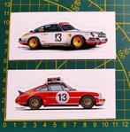 Lot 2x stickers Poolse Porsche tuning Car-bone.pl, Ophalen of Verzenden