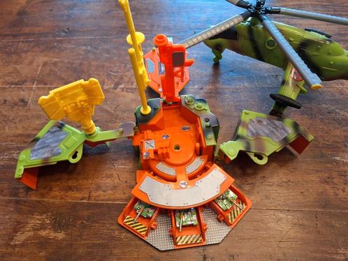 ZELDZAME 2001 MICRO MACHINES RAPID ATTACK HELICOPTER, Kinderen en Baby's, Speelgoed |Speelgoedvoertuigen, Gebruikt, Ophalen of Verzenden