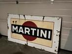 Grote oude Martini plaat, Verzamelen, Merken en Reclamevoorwerpen, Ophalen, Gebruikt, Reclamebord