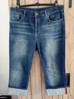 3/4 jeans MS MODE mt 44, Blauw, Overige jeansmaten, Ophalen of Verzenden, Zo goed als nieuw