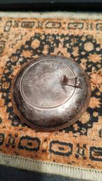 Magnifique cendrier de sac en métal argenté ancien, vintage, Envoi, Comme neuf, Cendrier