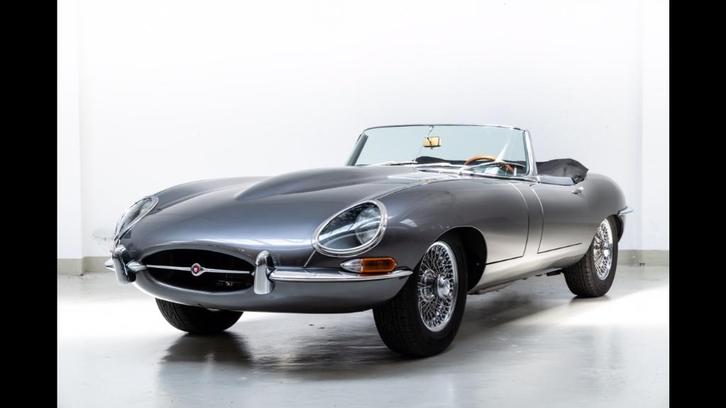 Jaguar E type voorruit raam cabriolet OTS 1961/1968, Auto-onderdelen, Ruiten en Toebehoren, Jaguar, Gebruikt, Ophalen