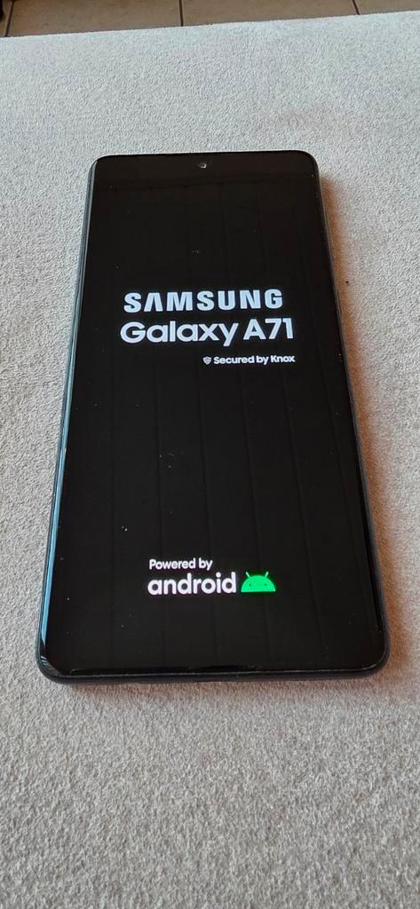 Samsung A71 Black 128GB, Télécoms, Téléphonie mobile | Samsung, Enlèvement