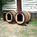 eiken hondenhokken, Dieren en Toebehoren, Hondenhokken, Ophalen, Zo goed als nieuw