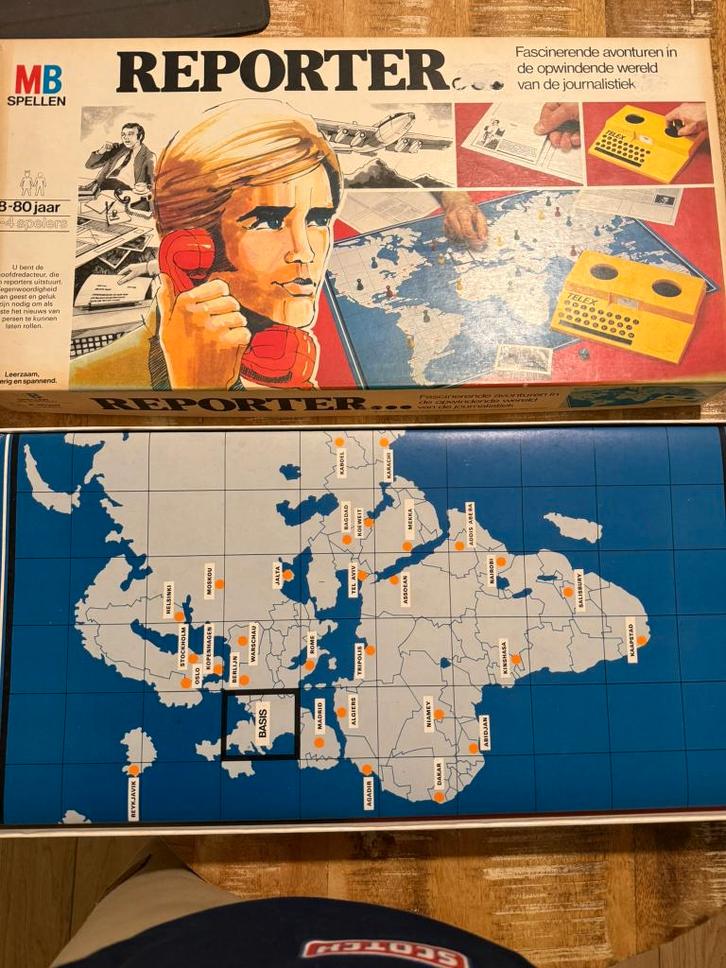 Reporter... - MB Spellen, Hobby & Loisirs créatifs, Jeux de société | Jeux de plateau, Utilisé, 1 ou 2 joueurs, Trois ou quatre joueurs