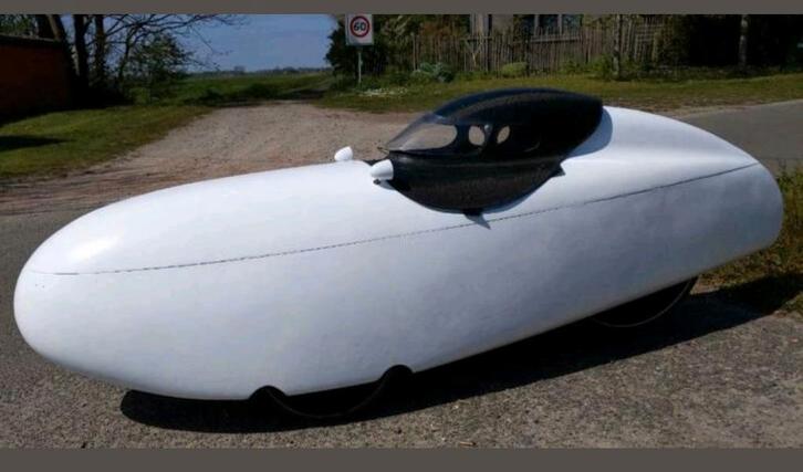 E-Quest , velomobiel, Fietsen en Brommers, Fietsen | Ligfietsen, Gebruikt, Ophalen