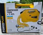 compressor Power plus, Doe-het-zelf en Bouw, Compressors, Ophalen, 6 tot 10 bar, Zo goed als nieuw, Minder dan 200 liter/min
