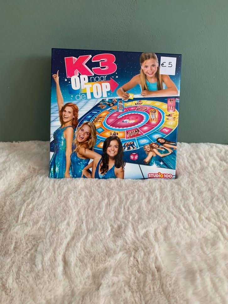 K3 op naar de top, Hobby en Vrije tijd, Gezelschapsspellen | Kaartspellen, Zo goed als nieuw, Ophalen of Verzenden