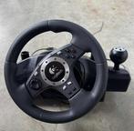 Logitech stuur en pedalen, Games en Spelcomputers, Spelcomputers | Sony Consoles | Accessoires, Ophalen, Gebruikt, Stuur of Pedalen