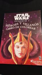 Livre de coloriage Star Wars vintage version espagnole épiso, Ustensile, Comme neuf, Enlèvement ou Envoi