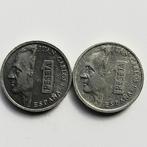 Spanje 1 peseta 1993 en 1998     (816), Ophalen of Verzenden, België