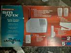DIAGRAL DRAADLOOS ALARME volledig, 6 detectors, ..., Gebruikt