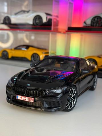 BMW M8 Competition Minichamps 1/18 beschikbaar voor biedingen