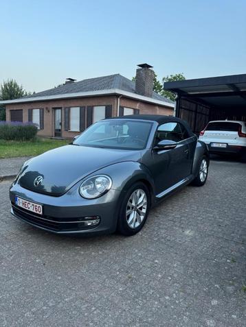Volkswagen Beetle Cabrio 2014, Cuir, Argent ou Gris, Achat, Cabriolet