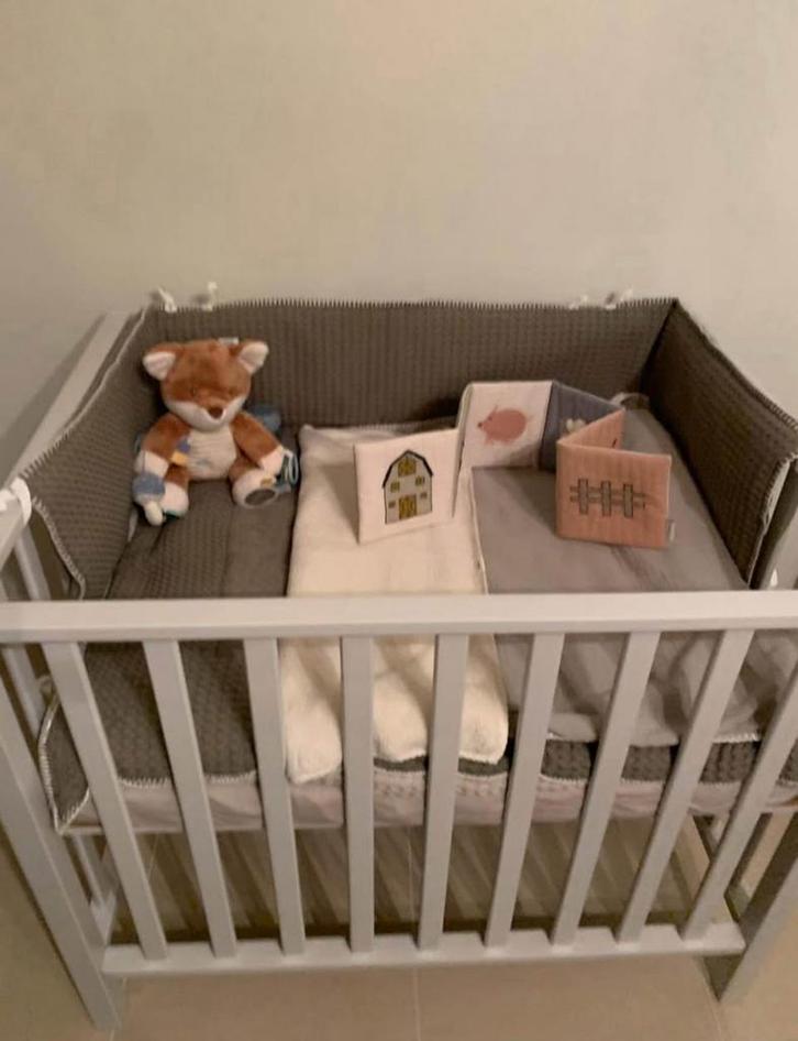 Park QUAX met bekleding KOEKA, Kinderen en Baby's, Babyparken, Rechthoekig, In hoogte verstelbaar, Ophalen