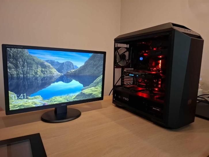 Gaming PC - i7 7700K • GTX1060 6GB • 32GB RAM • 240GB+2TB, Computers en Software, Desktop Pc's, Gebruikt, 4 Ghz of meer, HDD, SSD