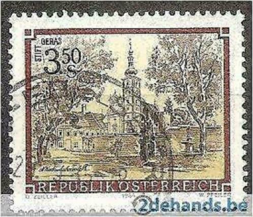 Oostenrijk 1984 - Yvert 1596 - Abdijen en Kloosters (ST), Postzegels en Munten, Postzegels | Europa | Oostenrijk, Gestempeld, Verzenden