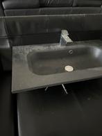 Design wasbak - lavabo met kraan, 50 tot 100 cm, Minder dan 100 cm, Zo goed als nieuw, Wasbak of Wastafel