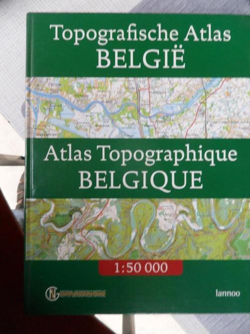 topografie atlas belgie / atlas topographique belgique, Boeken, Atlassen en Landkaarten, Verzenden