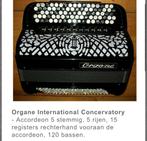 Accordeon Organe, Musique & Instruments, Accordéons, Enlèvement, Utilisé, Accordéon à boutons, Avec bretelles