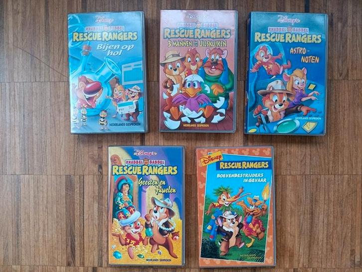 Rescue Rangers VHS/video's, Verzamelen, Disney, Zo goed als nieuw, Overige typen, Overige figuren, Ophalen of Verzenden