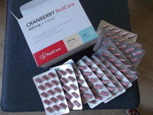 CRANBERRY RedCare 400 mg, il reste 180 gélules, exp. 07/2024, Articles professionnels, Articles professionnels Autre, Enlèvement ou Envoi
