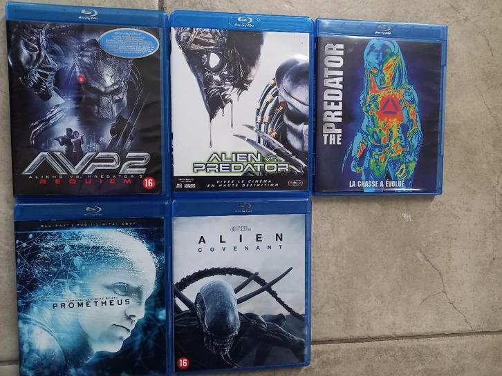 divers blu ray predator et alien état neuf a partir de 5€, CD & DVD, Blu-ray, Comme neuf, Science-Fiction et Fantasy, Enlèvement ou Envoi