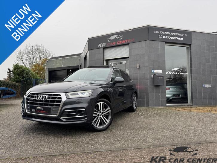Audi Q5 2.0 TFSI Quattro PANO-HUD-TREKHAAK-CARPLAY, Auto's, Audi, Bedrijf, Te koop, Q5, 4x4, ABS, Achteruitrijcamera, Adaptive Cruise Control