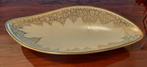 Grand Plat vintage blanc cassé/or, Ophalen