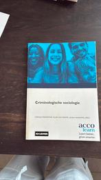 Criminologische sociologie Stephan Parmentier…, Boeken, Ophalen, Gelezen