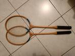 vintage badminton rackets, Sports & Fitness, Comme neuf, Raquette(s), Enlèvement ou Envoi