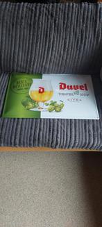 Duvel tripel hop citra reclamebord 39cm op 59, Verzamelen, Biermerken, Ophalen of Verzenden, Zo goed als nieuw, Duvel